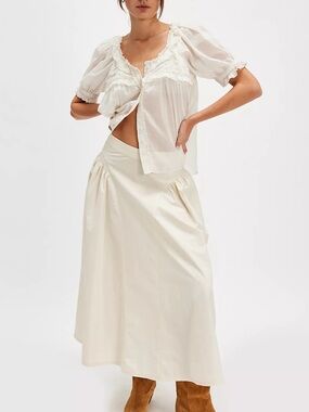 Free People Katia Maxi Skirt NWT